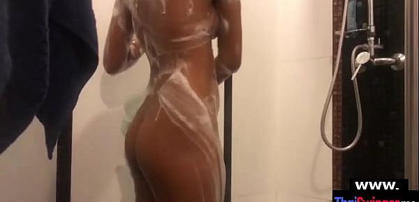  Real amateur wife gets fucked in the shower